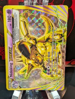 Pokemon Nidoking Break 46/108 XY Evolutions NM - Image 1