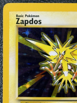 Zapdos 16/102 - Unlimited Holo Rare - Vintage Pokemon TCG: Base Set - NM/LP - Image 2