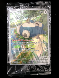 Pokemon TCG Snorlax SVP051 Scarlet and Violet 151 Promo 🔥SEALED!🔥 - Image 2