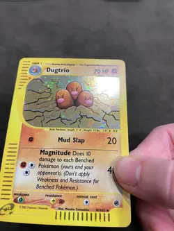 Dugtrio 10/165 Holo Expedition eReader 2002 Pokemon TCG English LP - Image 4