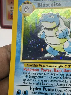 Blastoise 002/130 Base Set 2 Holo ~ BIG SWIRL 💫 Vintage 1999 Pokemon Card - Image 5