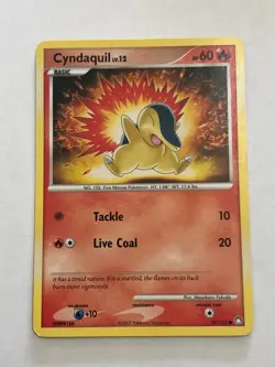 Pokemon Card Mysterious Treasures Cyndaquil LV.12 79/123 Near Mint - Image 1