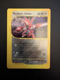 Pokemon Rocket's Scizor 004/009 Best of Promos Card - Image 1
