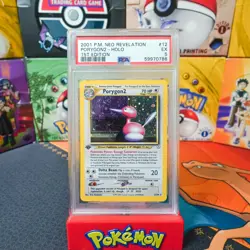 PSA 5 2001 Pokemon Neo Revelation 1st Edition Porygon2 12 Holo - Image 1