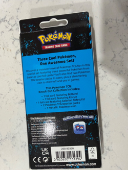 NEW Pokemon TCG Knock Out Collection Boltund Eiscue Sirfetchd 2-Pack SEALED - Image 2