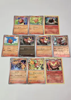 Lot of 10 Darumaka & Darmanitan Pokemon Card Evo Collection Reverse Holo - Image 2