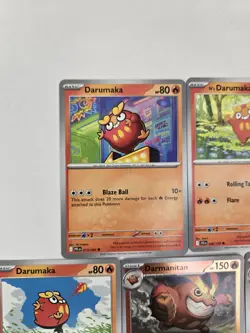 Lot of 10 Darumaka & Darmanitan Pokemon Card Evo Collection Reverse Holo - Image 3