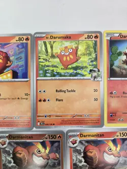 Lot of 10 Darumaka & Darmanitan Pokemon Card Evo Collection Reverse Holo - Image 4