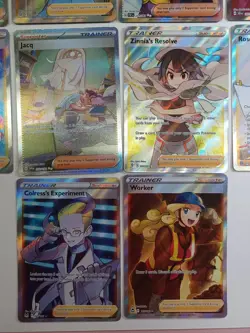 Pokemon TCG Full Art Trainer card Lot 10x SWSH Scarlet Violet NM - LP+ - Image 4