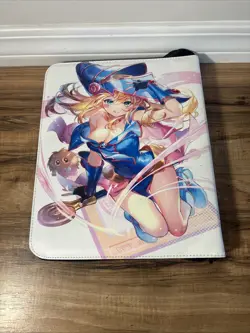 Yu-gi-oh Dark Magician Girl - Card holder Binder Case Zipper/Strap - Image 3