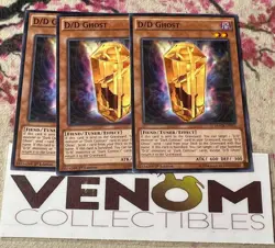 3x (M/NM) - D/D Ghost - MACR-EN015 - Common - 1st Edition YuGiOh - Image 1
