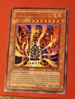 Lava Golem - Very Light Played/Near Mint- IOC-SE4 - Limited Edition - Ultra Rare - Image 1