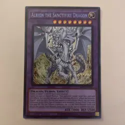 Albion The Sanctifire Dragon | MP24-EN082 | Prismatic Secret Rare | NM | YuGiOh! - Image 1