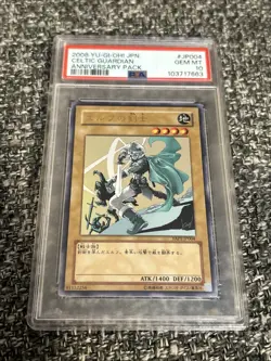 PSA 10 Gem Mint Celtic Guardian YAP1-JP004 Anniversary Pack 2008 Japanese Graded - Image 1