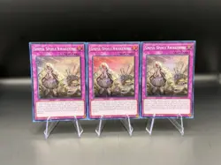 Yugioh! 3x Sinful Spoils Awakening SUDA-EN069 Super Rare 1st Ed NM - Image 1