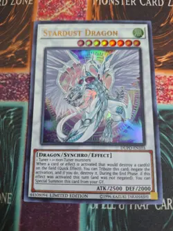 Yu-Gi-Oh! Stardust Dragon DUPO-EN103 Limited Ultra Rare Near Mint b2/ - Image 1