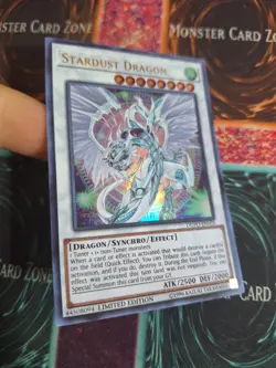 Yu-Gi-Oh! Stardust Dragon DUPO-EN103 Limited Ultra Rare Near Mint b2/ - Image 2