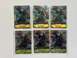 One Piece CCG | Roronoa Zoro Promo OP07-113 English NM | Lot of 6 | SEALED - Image 1