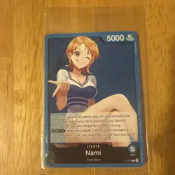 One Piece TCG! Nami P-117 Post-Errata Promo NM ENGLISH SEALED PACK - Image 1