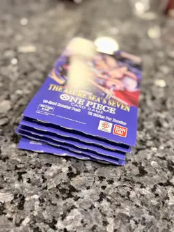 One Piece TCG The Azure Sea's Seven (5)Sleeved Booster Packs IN HAND FAST SHIP - Image 3