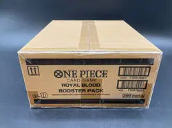 #2 One Piece English OP-10 Royal Blood Booster Pack Box Case Sealed - Image 1