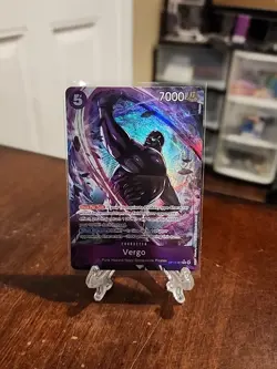 Vergo Alt Art OP14-061 One Piece TCG Azure Sea's Seven English NM - Image 1