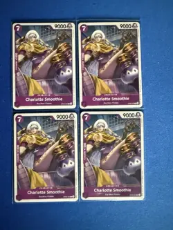 Charlotte Smoothie One Piece TCG Two Legends OP08-065 Common QTY 4 ships PWE - Image 1
