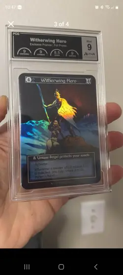 Alpha Investments Sorcery Witherwing Hero Foil Promo PCG 9 Exclusive Promo - Image 1