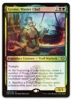 Gyome, Master Chef #5 (Foil) (NM) Commander 2021 C21 Magic MTG - Image 1