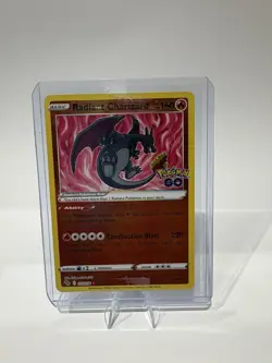 Radiant Charizard 011/078 - Pokemon GO - Holo Rare - Near Mint - Shiny Pokemon - Image 1