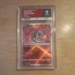 Pokemon TCG Radiant Charizard Holo Card Pokemon Go 011/078 Japanese UK Seller - Image 1