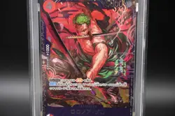 PSA 10 Zoro ST21-015 Flagship Battle 2025 Top 8 Prize Japanese ONE PIECE Card - Image 4
