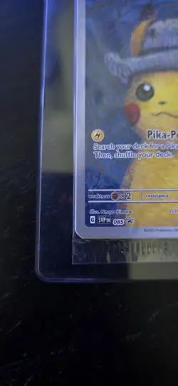 Pokemon Card - Pikachu with Grey Felt Hat X VAN GOGH PIKACHU Promo SVP085 SEALED - Image 4