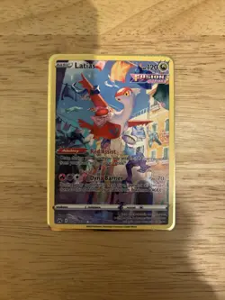 Pokemon TCG Latias GG20/GG70 Gold Metal Card - Collectible Gift/Display - Image 1