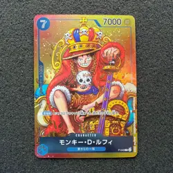 One Piece Card Monkey D Luffy P-043 Promo Japanese - Image 1