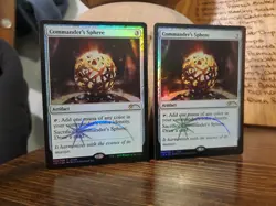 2x MTG Commander's Sphere - NM - NEAR MINT Foil - Promos: Judge - EDH FREE SHIP - Image 1