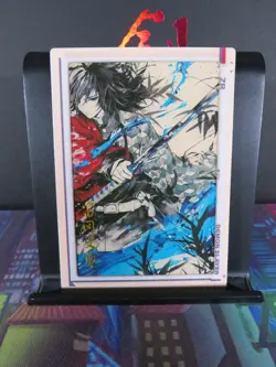 Giyu Tomioka ZR Rare Card Demon Slayer Collectible Matte Sketch Style - Image 2