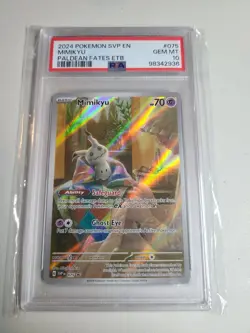 Mimikyu 075 Sv: Scarlet & Violet Promo Cards Holo PSA 10 - Image 1