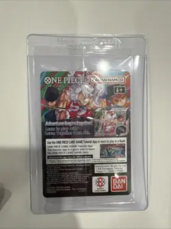 Brand New Sealed One Piece CCG Monkey.D.Luffy US College Basketball Promo Card - Image 2
