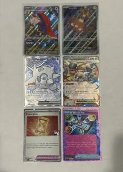 Pokemon TCG Illustration Rare Mixed Card Lot 6 - Image 1