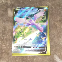 Pokemon TCG Aerodactyl V & Shining Magikarp Holo Cards Lot of 2 - Image 1