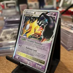 Pokemon Giratina LV.X Holo Card 124/127 Platinum - Image 2