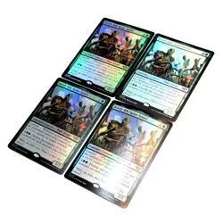 BRISTLY BILL, SPINE SOWER (x4) - FOIL - Four MTG Card Lot OTJ 157 NM+/M - Image 1