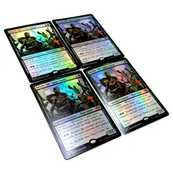 BRISTLY BILL, SPINE SOWER (x4) - FOIL - Four MTG Card Lot OTJ 157 NM+/M - Image 2