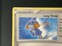 Pokemon Trainer Long Throw 2/8 Trading Figure Game Card - MP - Image 2