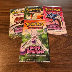 Pokemon EX Holon Phantoms Complete Art Set Booster Packs OPENED - NO CARDS - Image 1