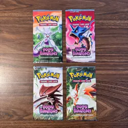 Pokemon EX Holon Phantoms Complete Art Set Booster Packs OPENED - NO CARDS - Image 2
