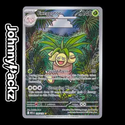 Pokemon TCG - Exeggutor 135/132 Illustration Rare Card - Mega Evolution (NM) - Image 1