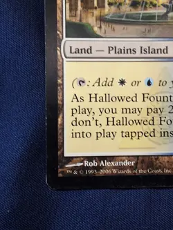 MTG English Hallowed Fountain LP/MP Normal Dissension - Image 5