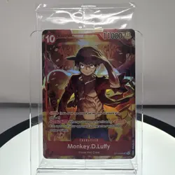 Sealed Monkey.D.Luffy ST10-006 SR Treasure Booster Set Promo One Piece Card Game - Image 1